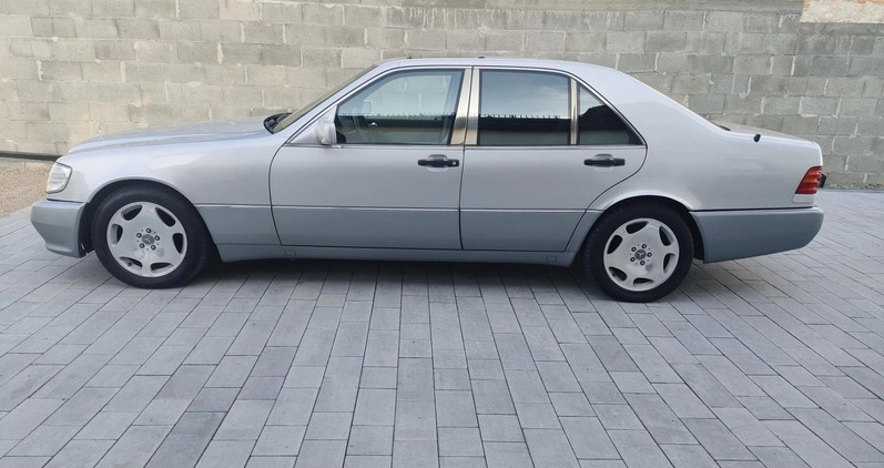 Mercedes-Benz Klasa S cena 32900 przebieg: 235000, rok produkcji 1991 z Pruszków małe 667